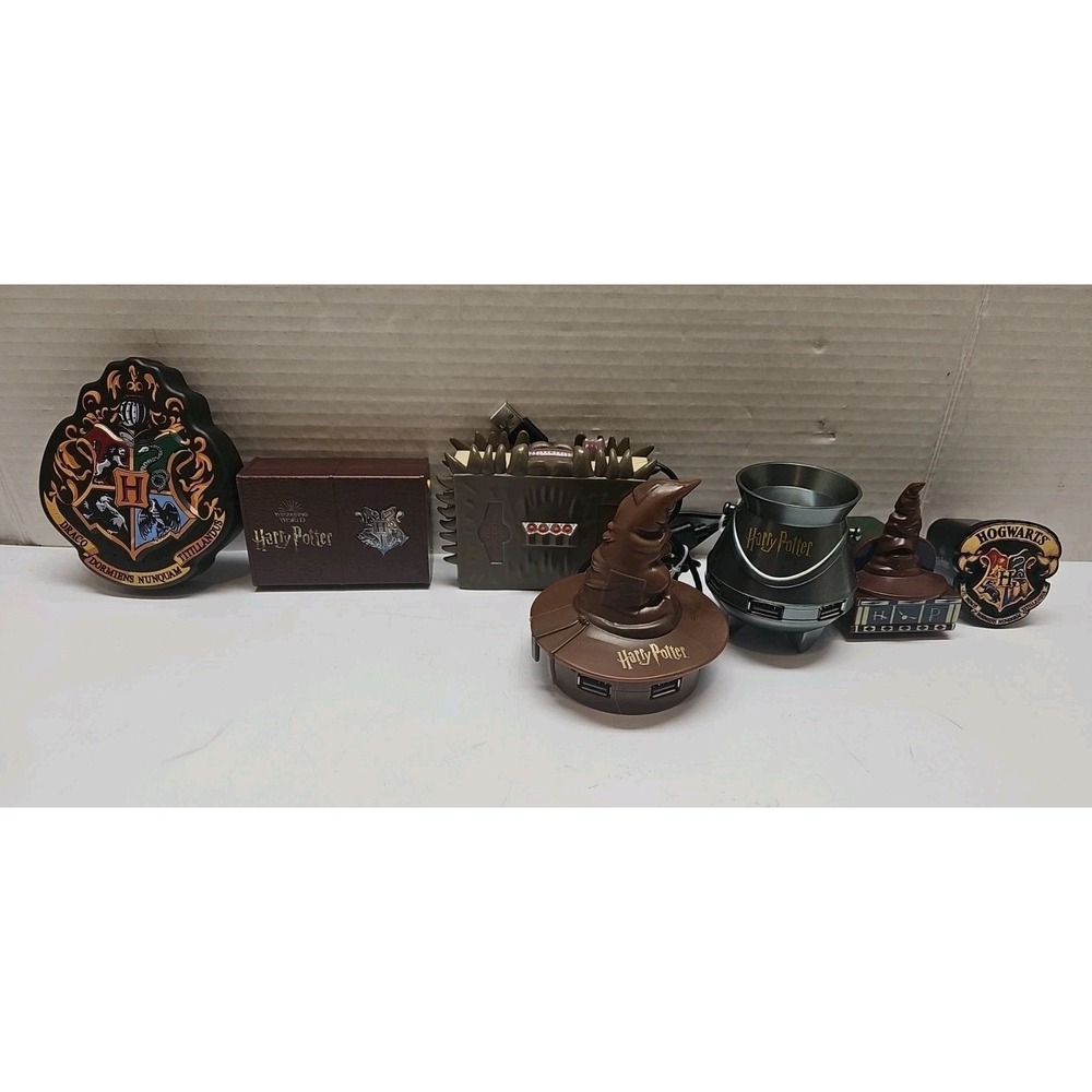 Wizarding World Harry Potter  Power Bank & Charging Port Lot Of 7